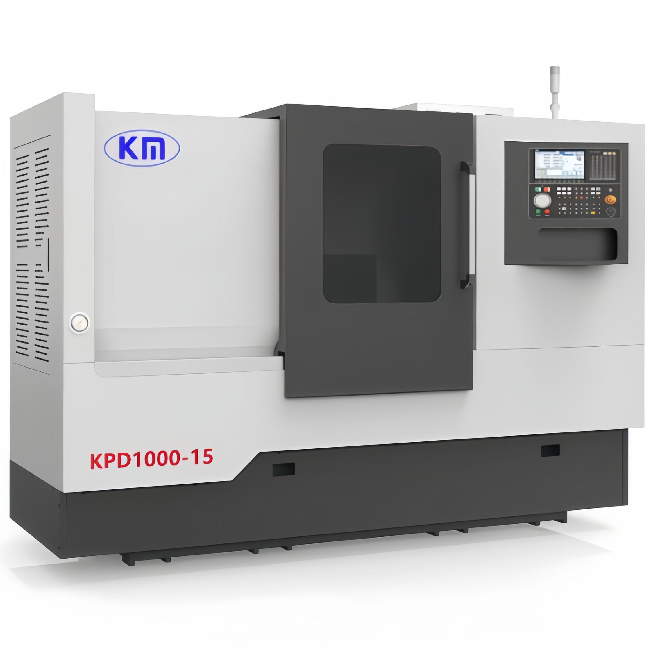 Face Milling and Center Drilling Machine, CNC machine, dual spindle ...