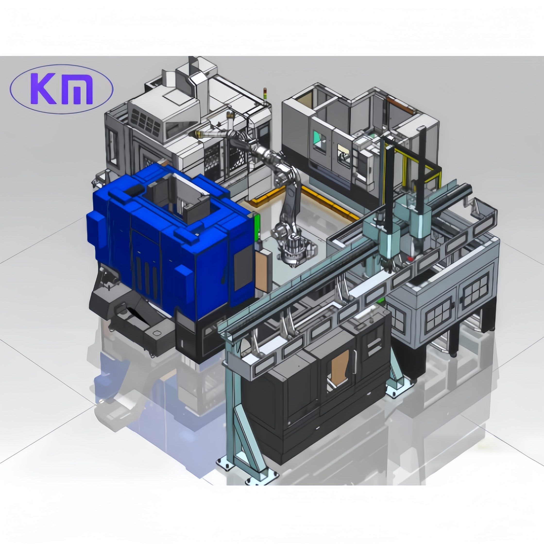 Automatic Production Line for Shafts